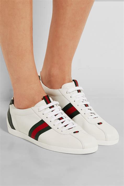 white gucci sneakers for women|women's Gucci ace sneakers.